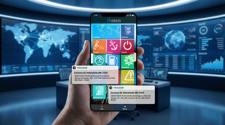 Ikonn Tracker App: Telemetria Mobile e Segurança