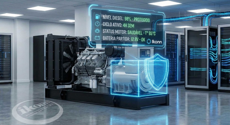 Telemetria Avançada para Geradores Industriais