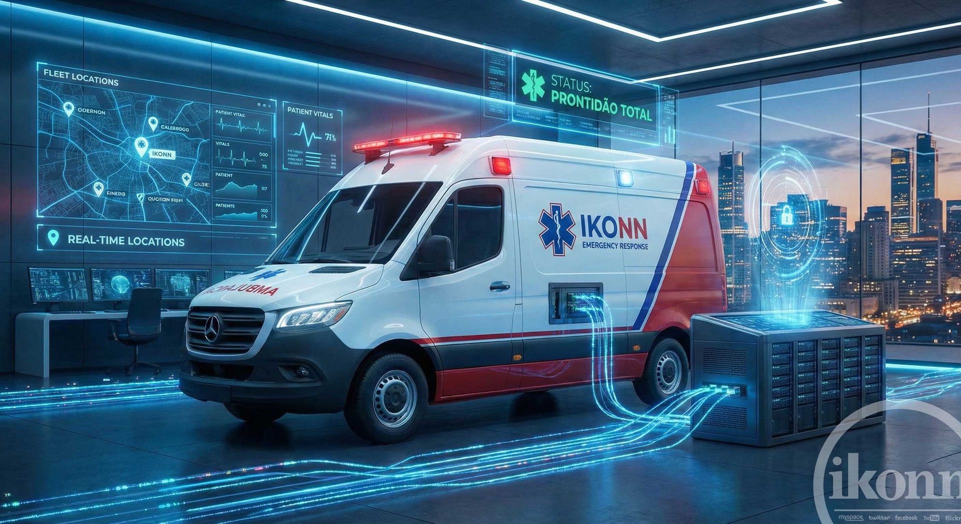 Engenharia de Telemetria para Frotas de Saúde