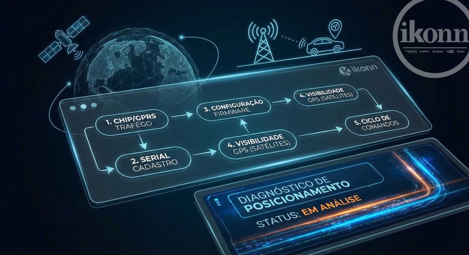 Diagnóstico de Engenharia: Rastreador não Posiciona