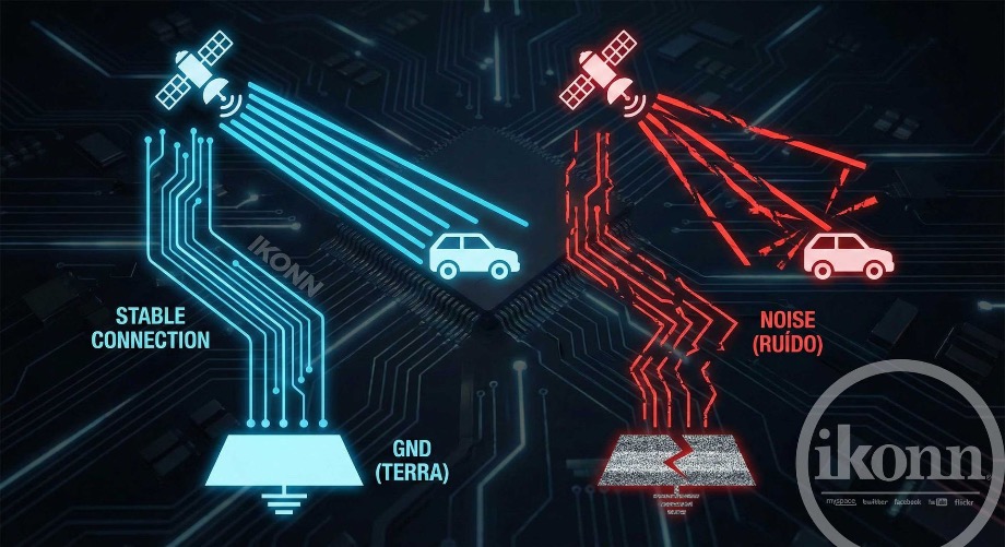 Aterramento GND e Estabilidade de Sinal