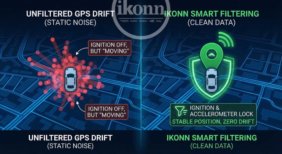 Filtragem de Ruído GPS e Estabilidade de Posição Estática